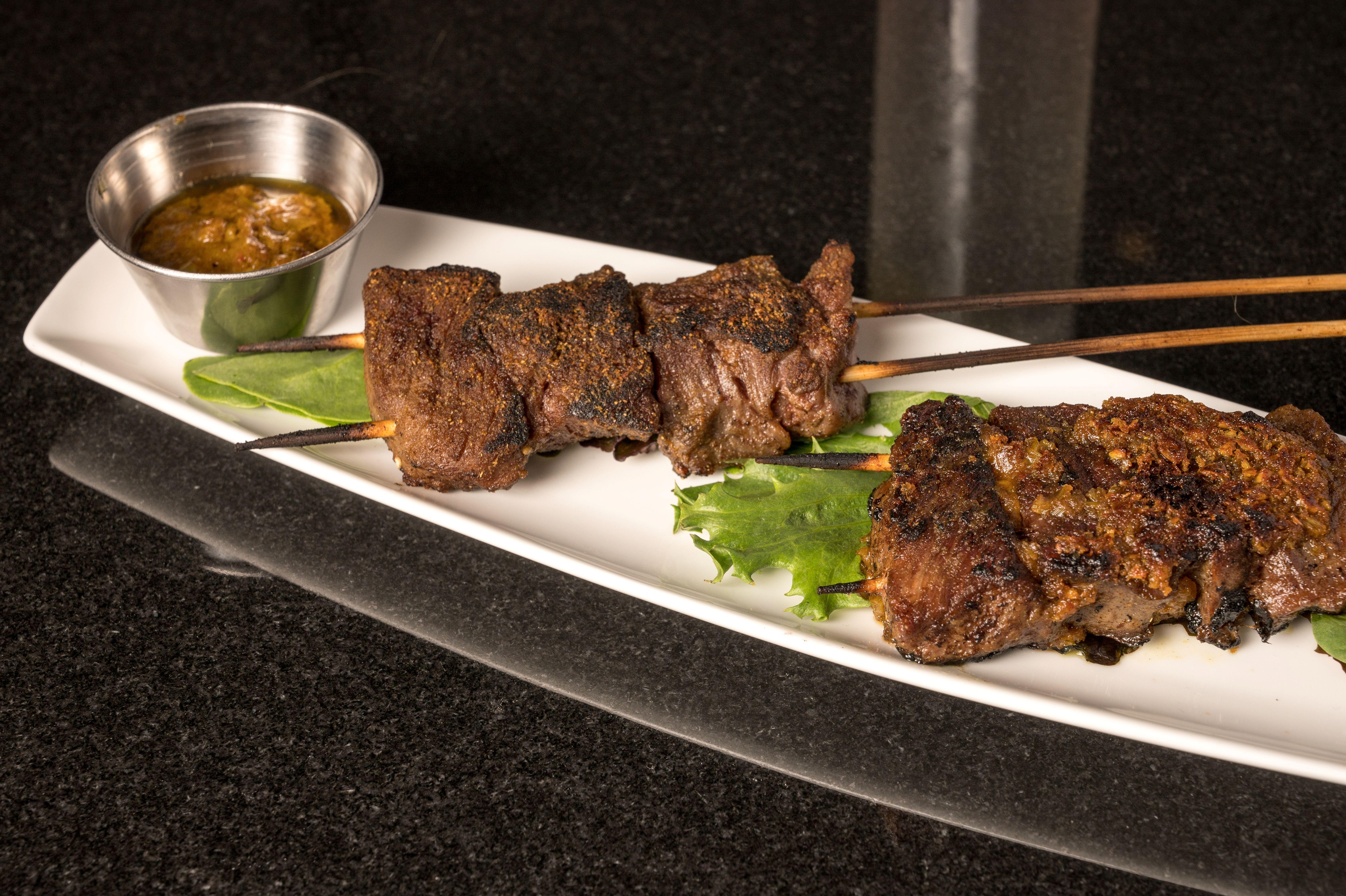 Single Beef Satay.