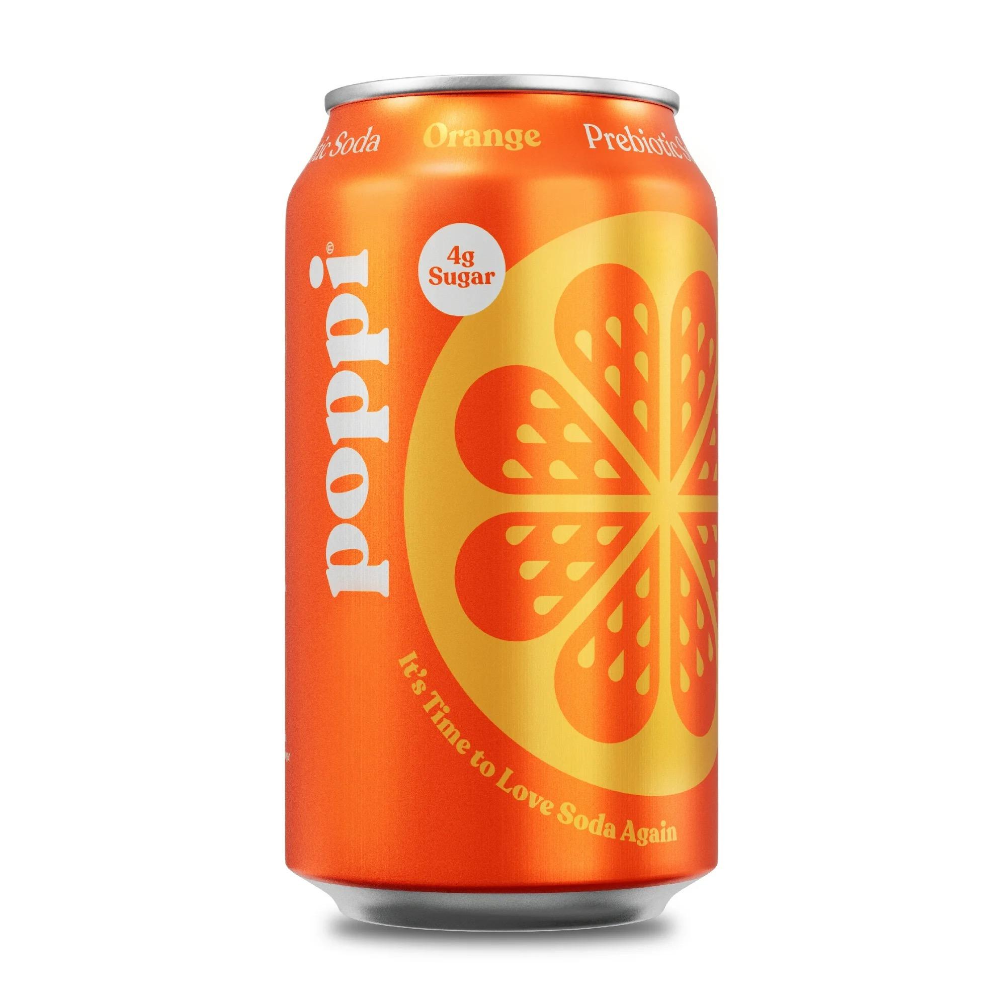 Poppi Orange.