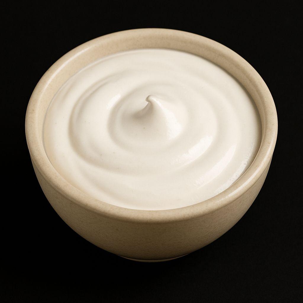 Marshmallow sauce.