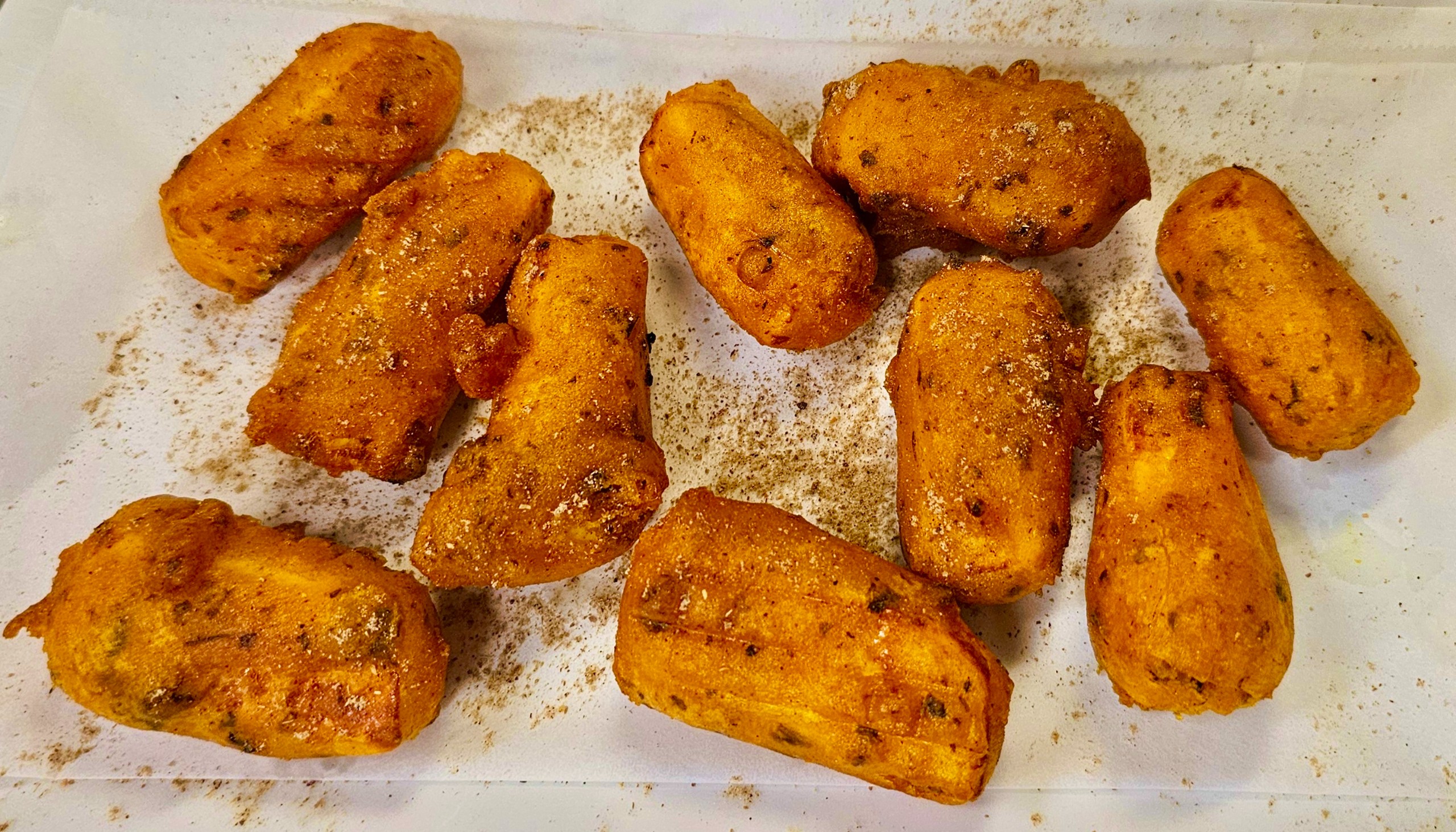 Paneer Pakoras.