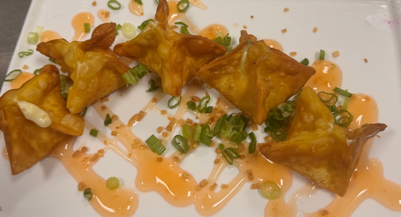 Crab Rangoon.