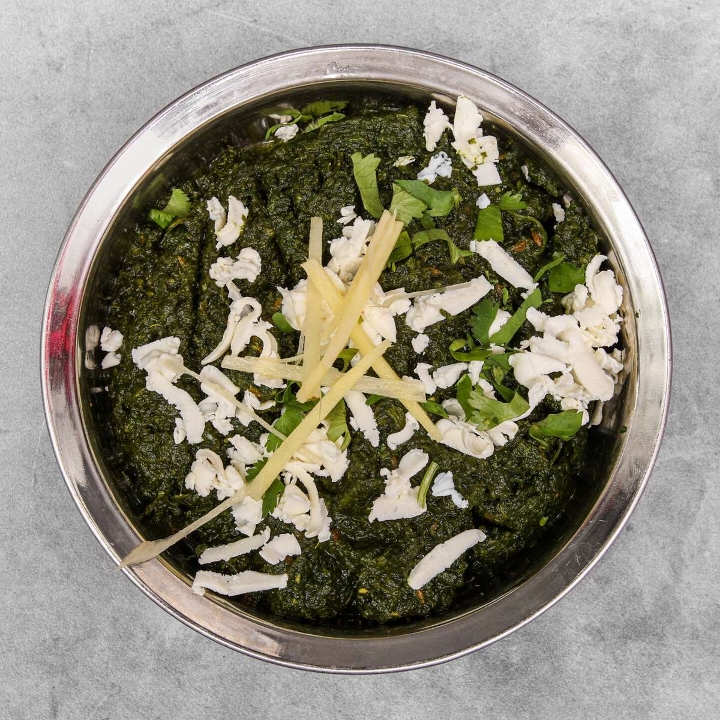 Saag Paneer.