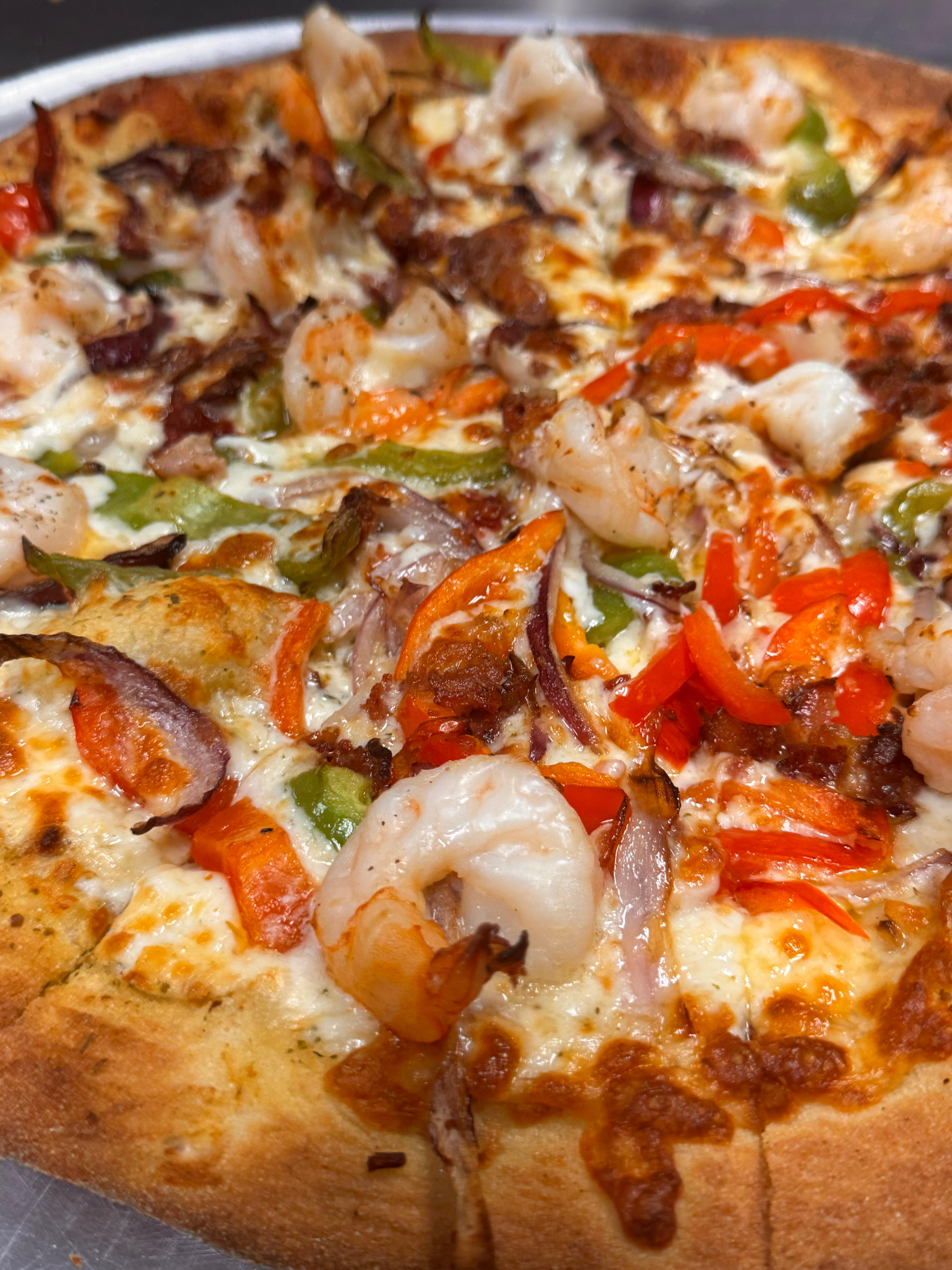 MAR Y TIERRA PIZZA (SURF & TURF).