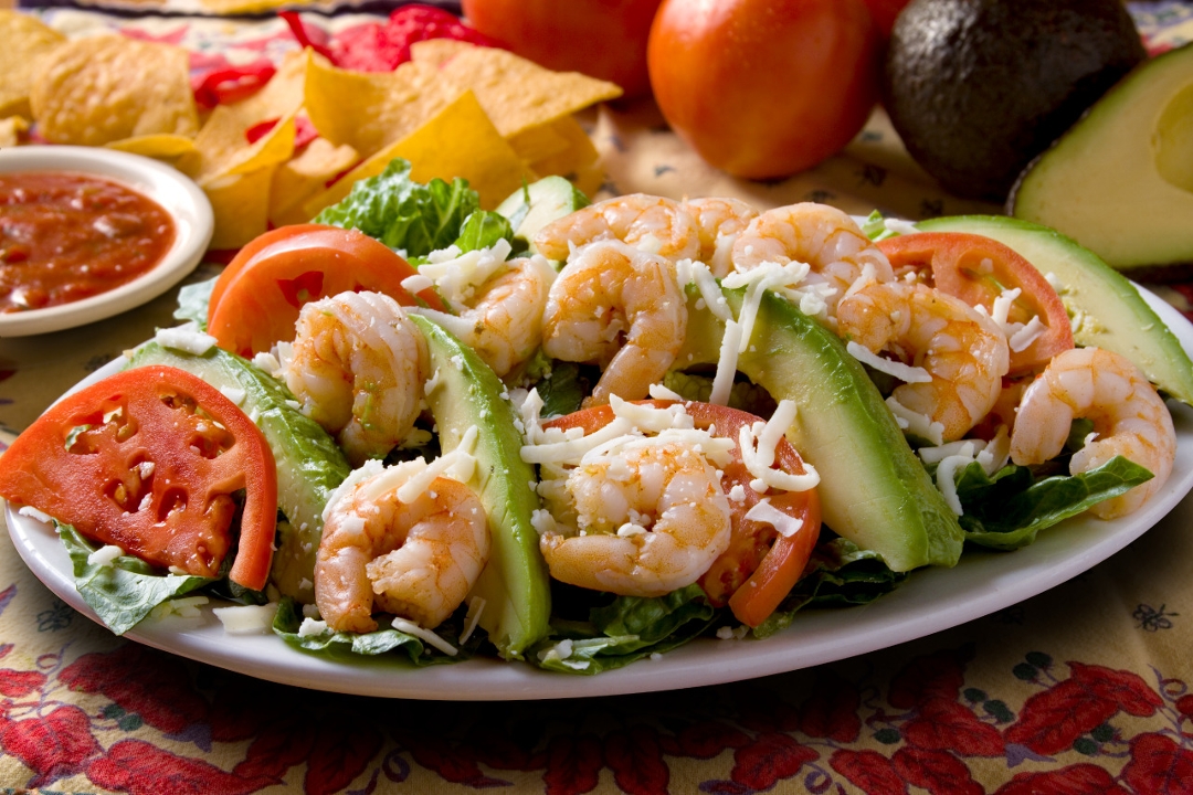 Shrimp & Avocado Salad.