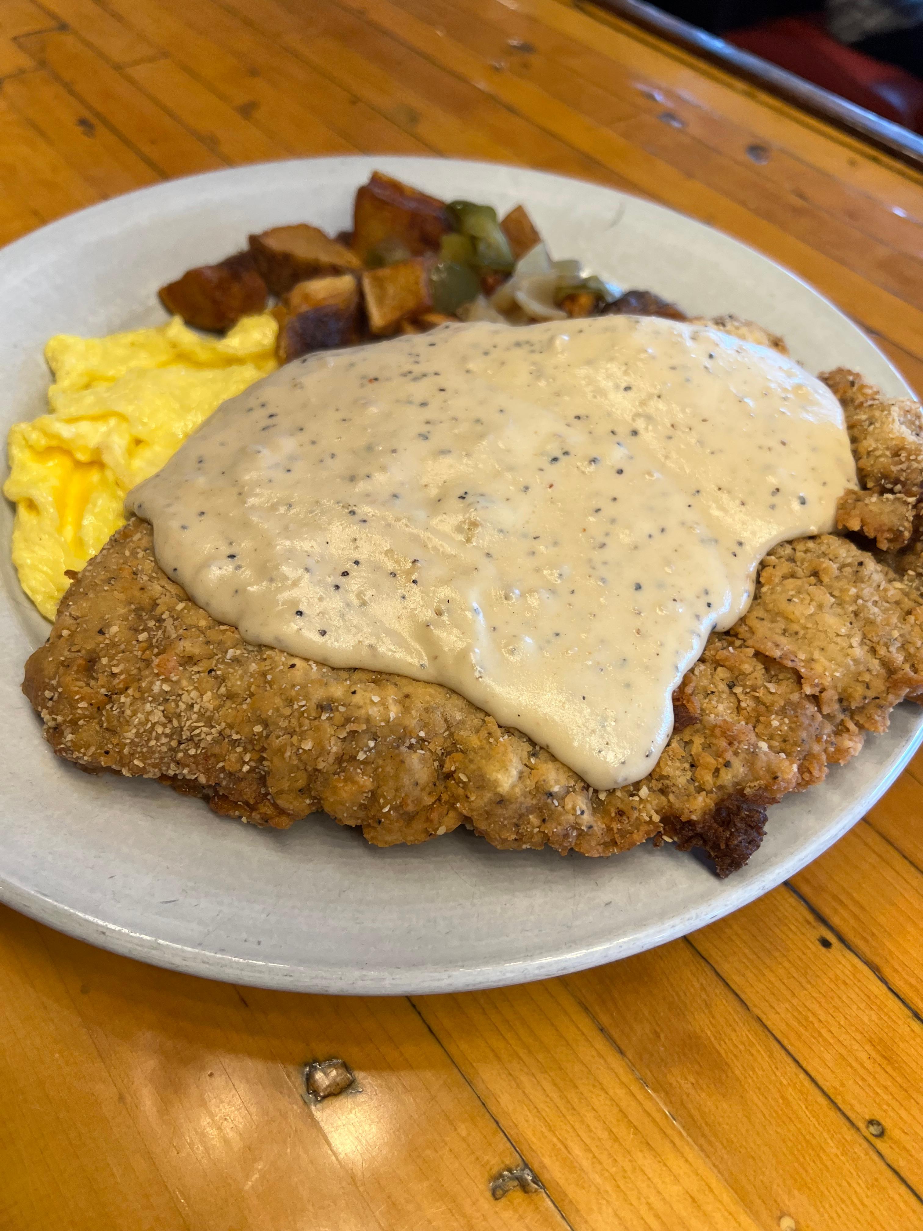 COUNTRY FRIED STEAK.