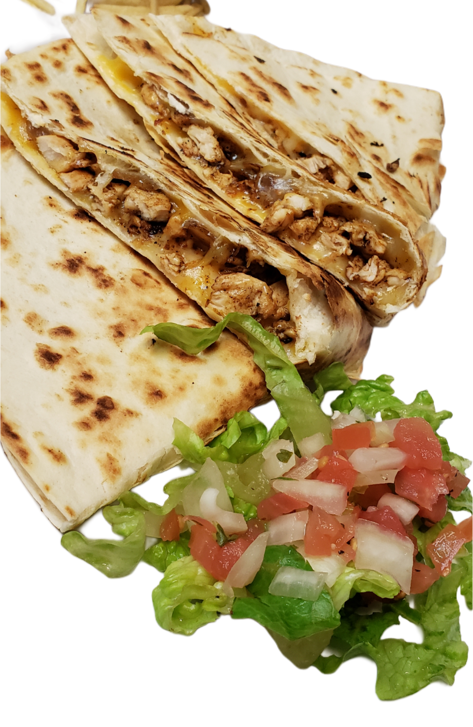 Chicken Quesadilla.