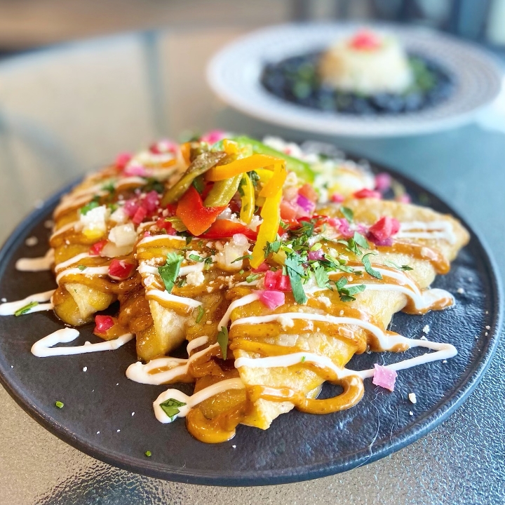 Harissa Chicken Quesedilla.