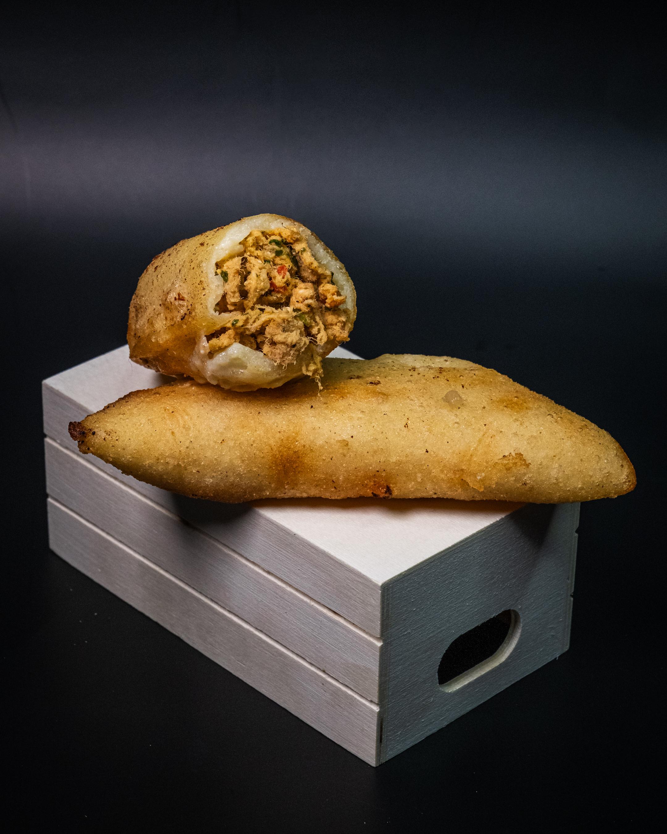 Pollo power empanada.