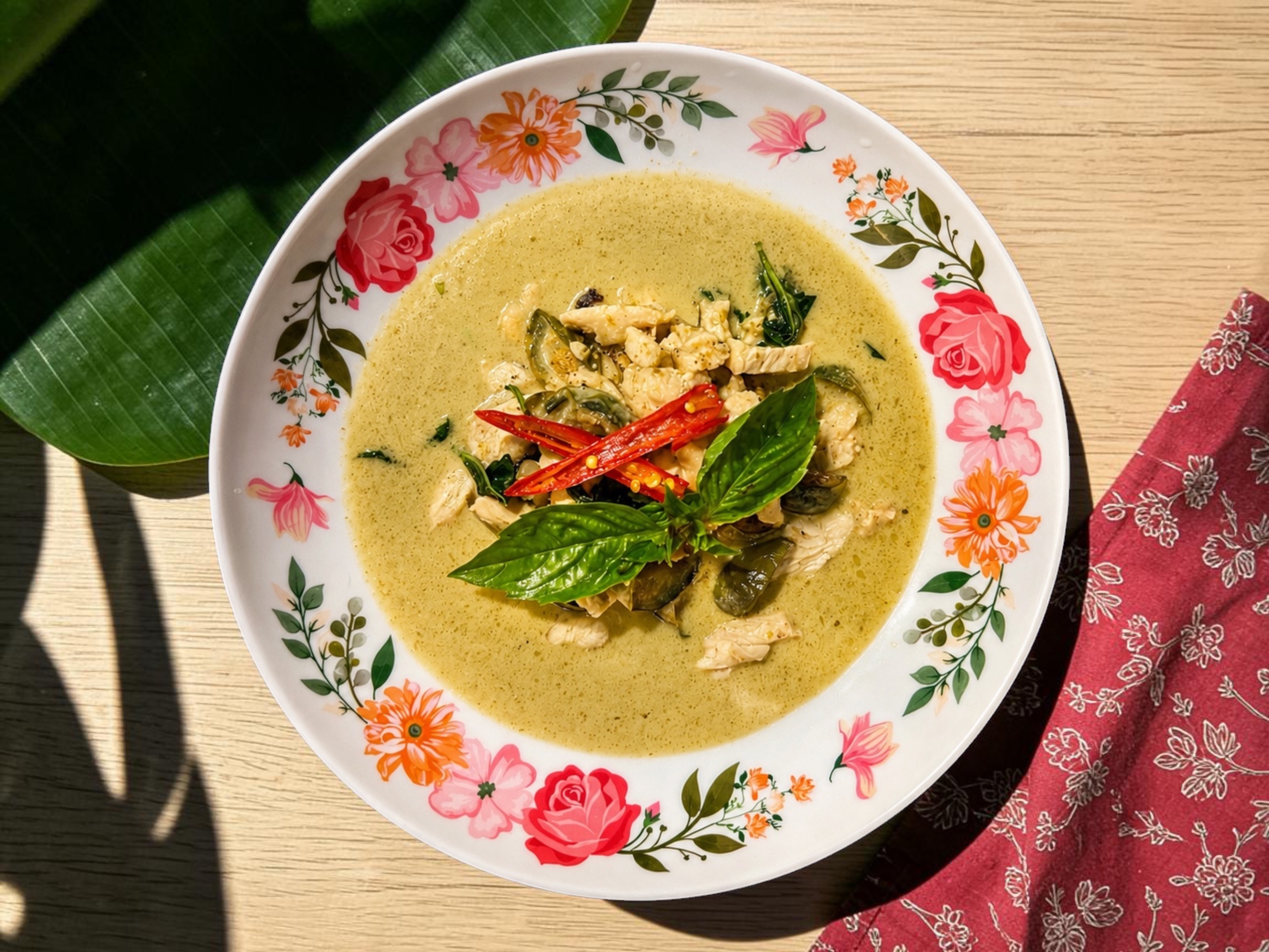 #56 Green Curry แกงเขียวหวาน.