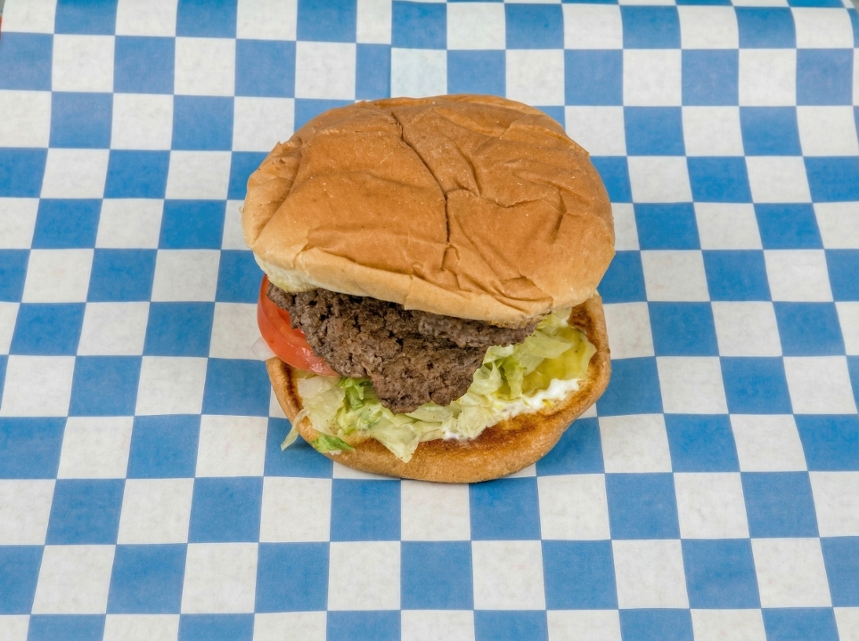 DOUBLE HAMBURGER.