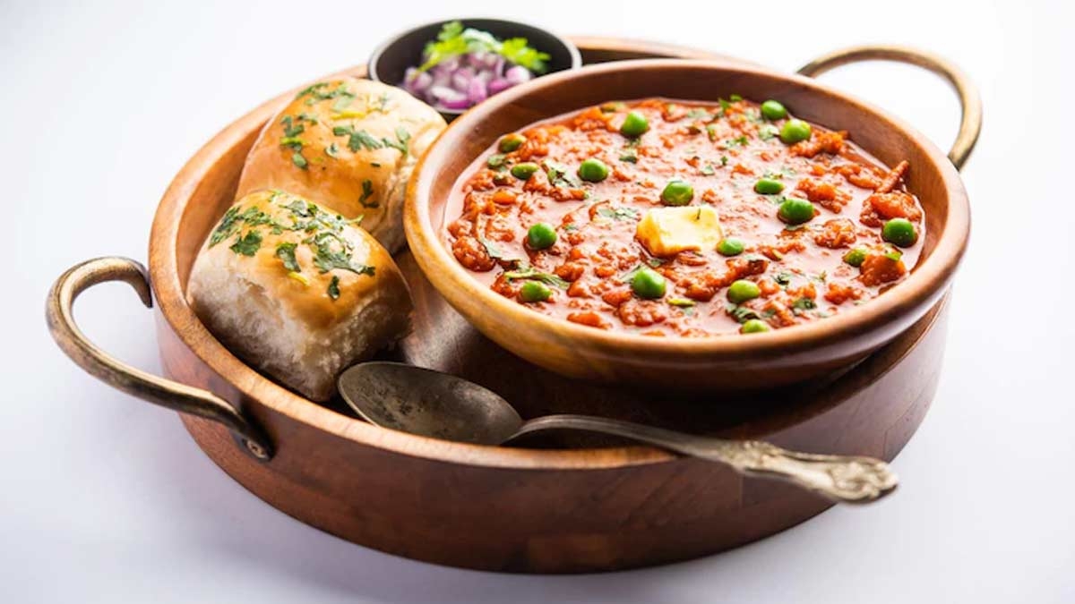 Cheese Pav Bhaji.