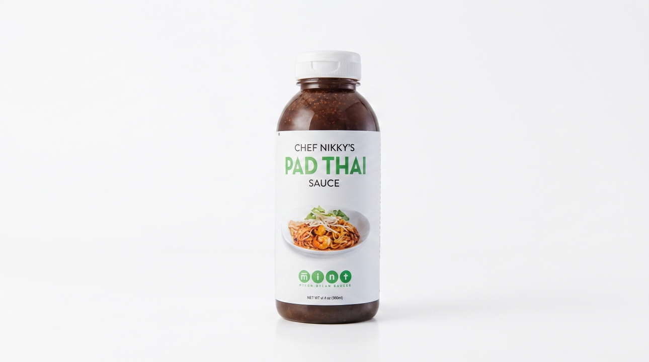 Bottle of Pad Thai Sauce.