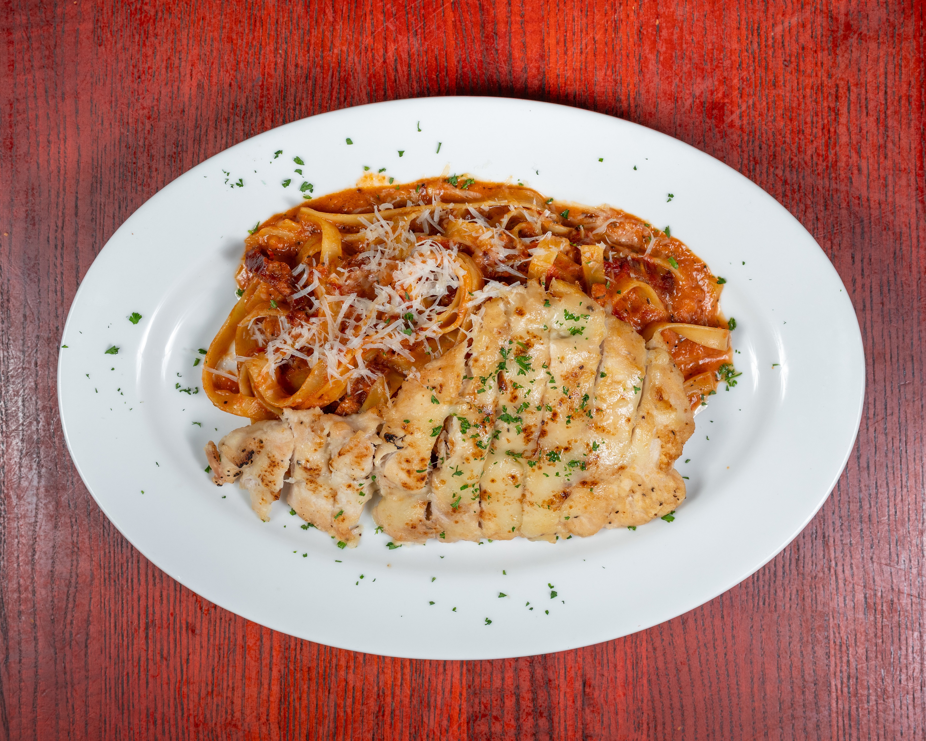 Chicken Genoese.