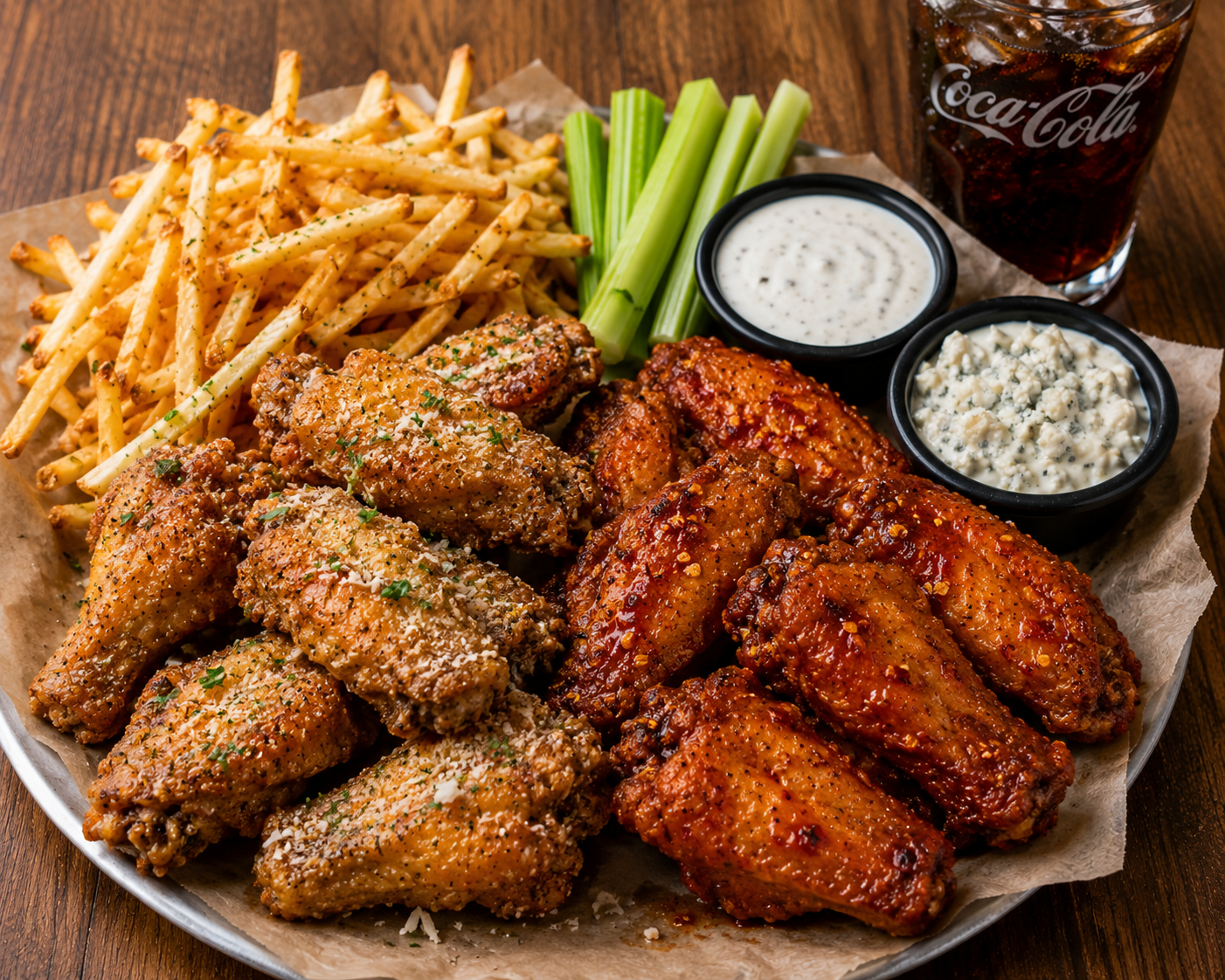 15 Wings Combo.