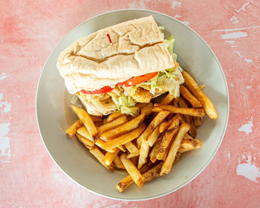 Catfish Po'Boy.