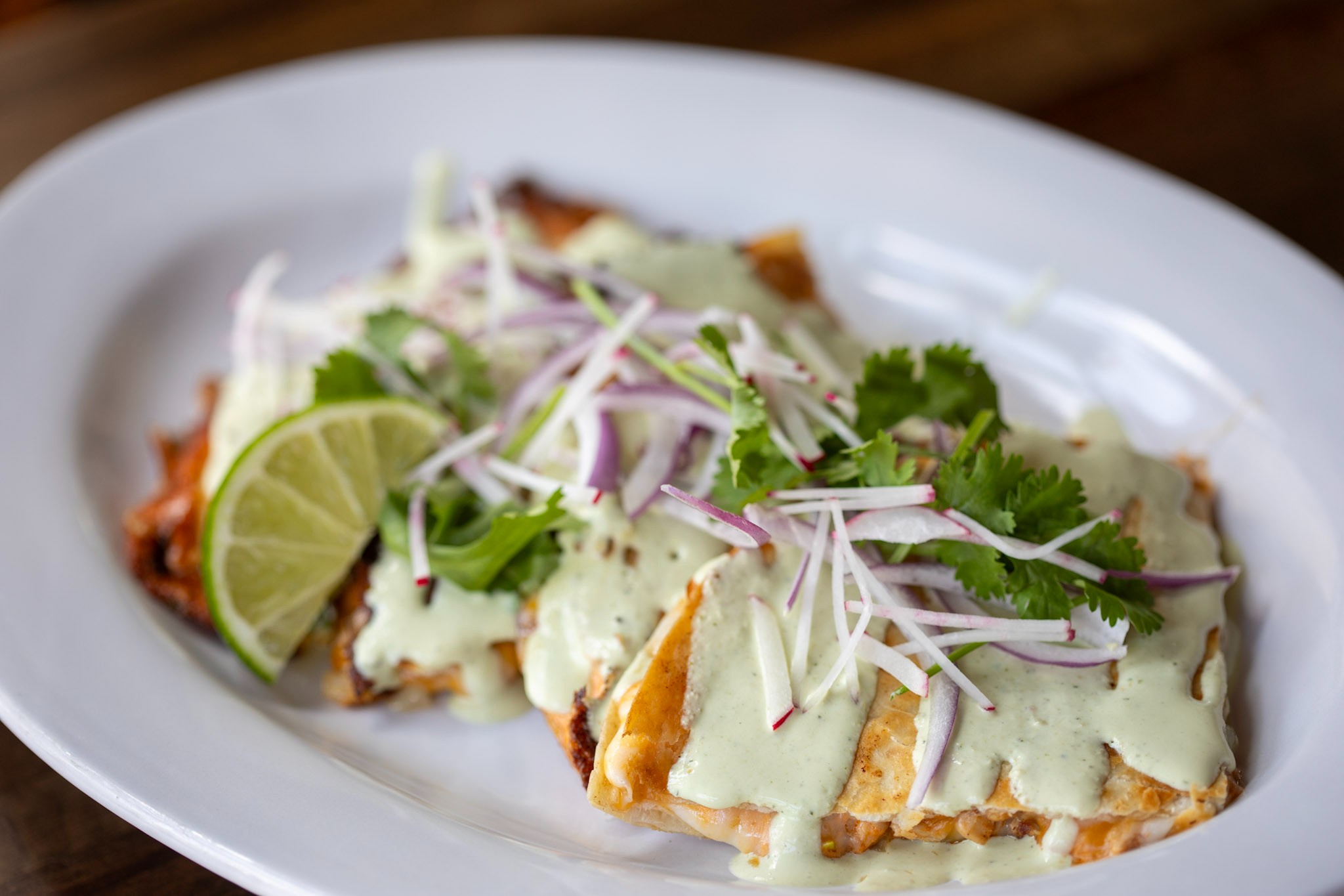 Chicken Quesadilla.