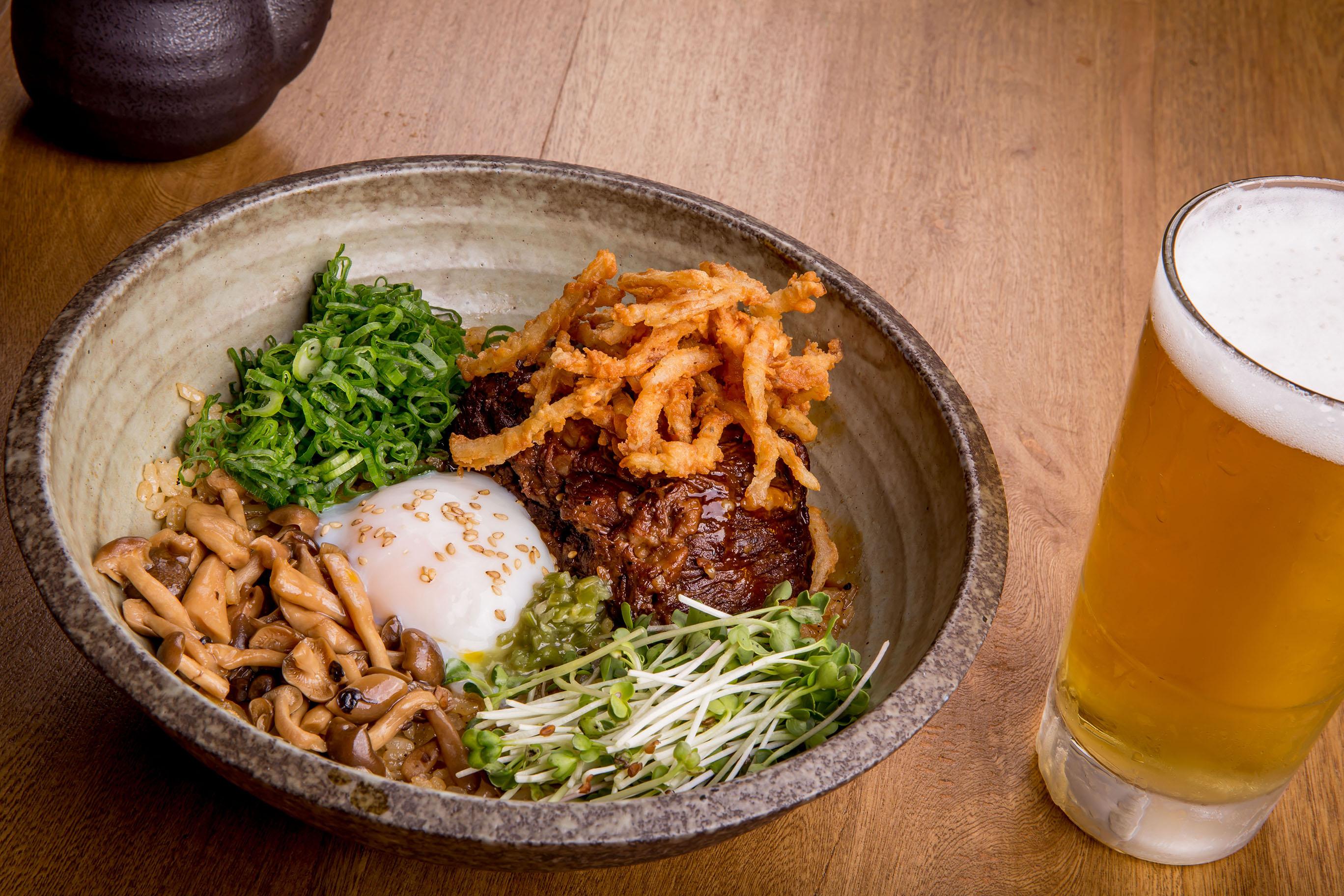 Braised Short Rib Donburi.