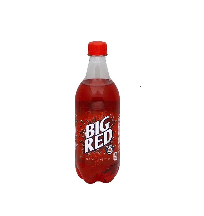 20 oz bottle Big Red.