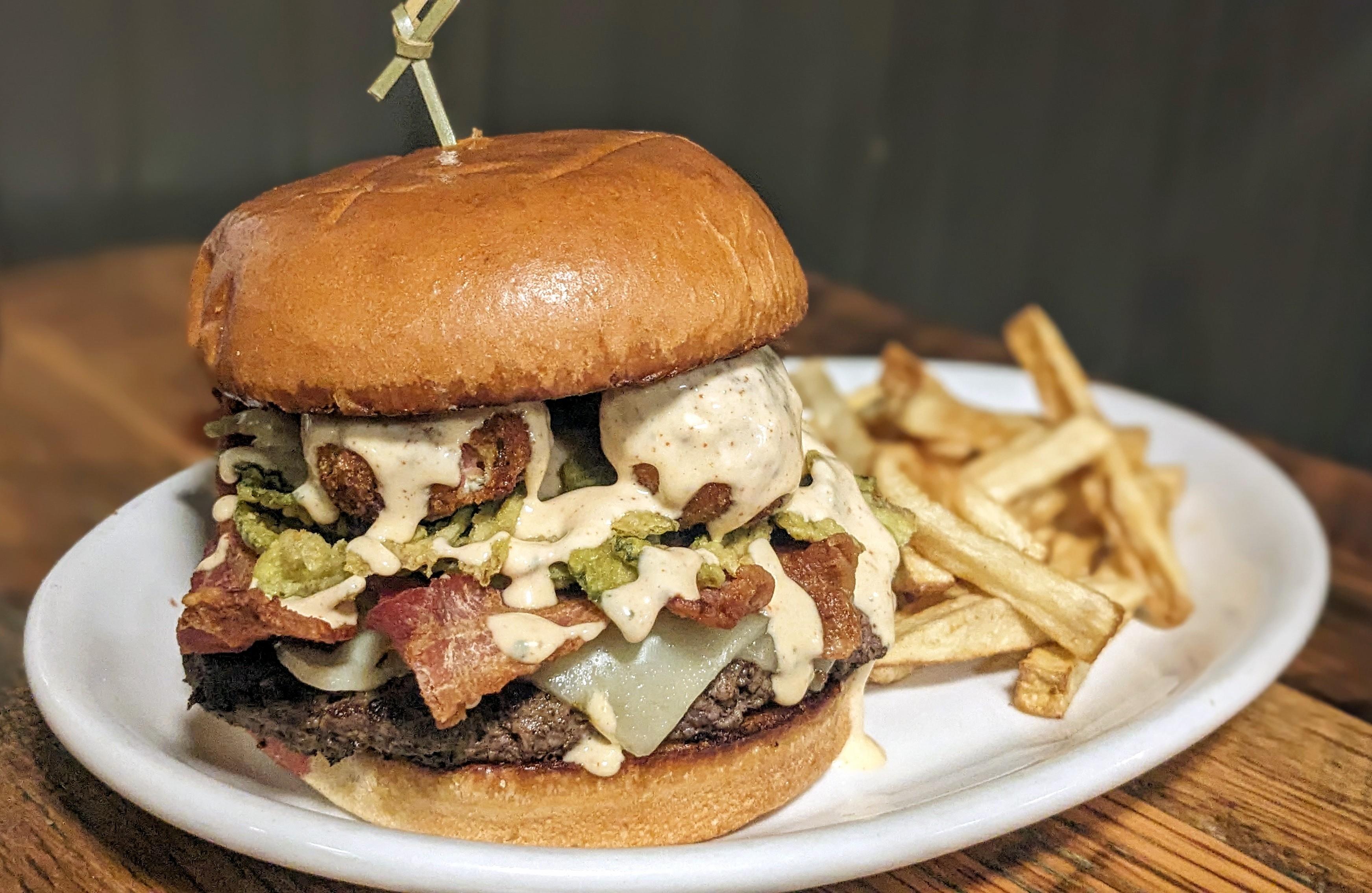 Trail Blazer Burger.