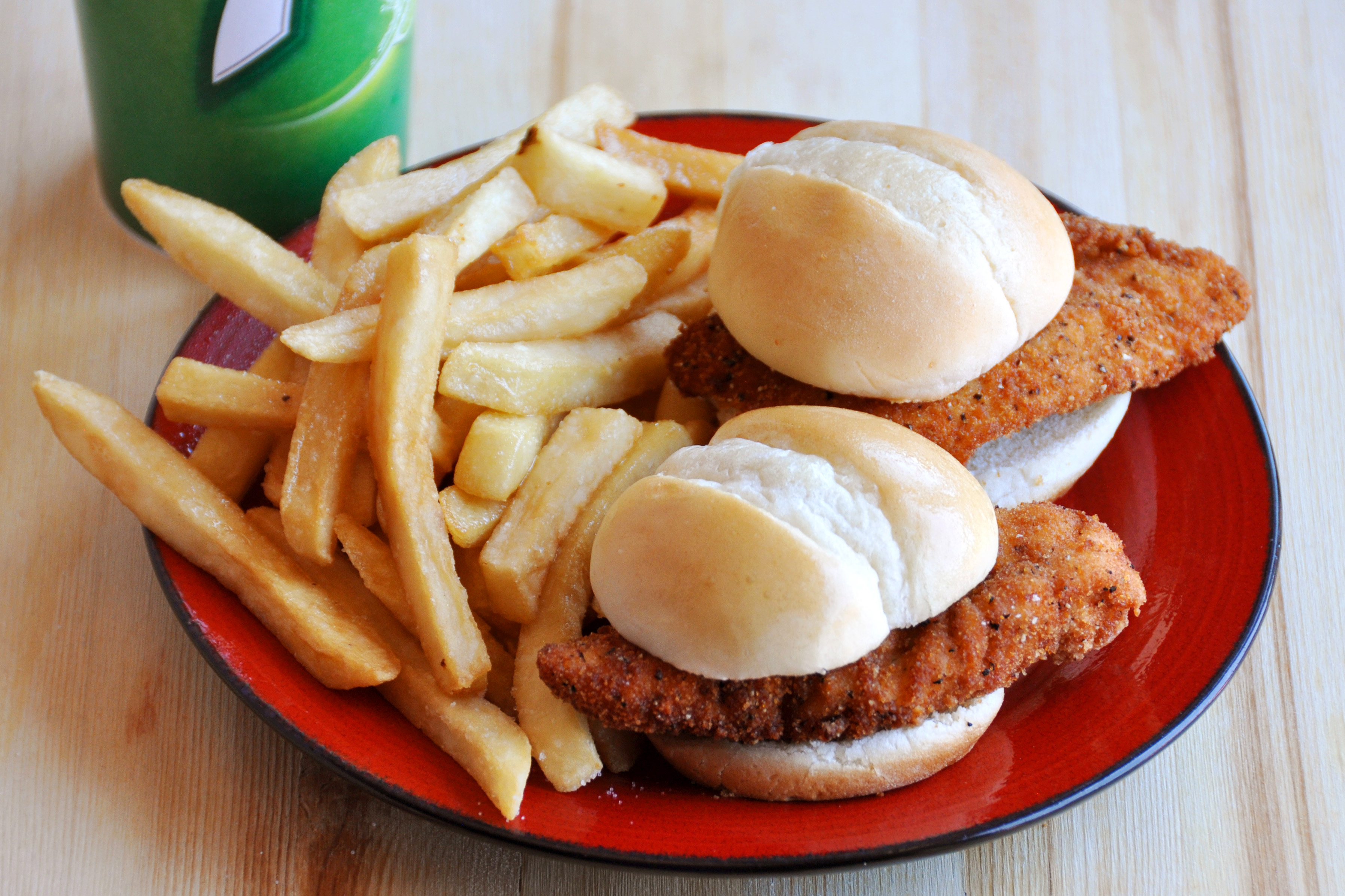 2 Tender on a Bun Meal.