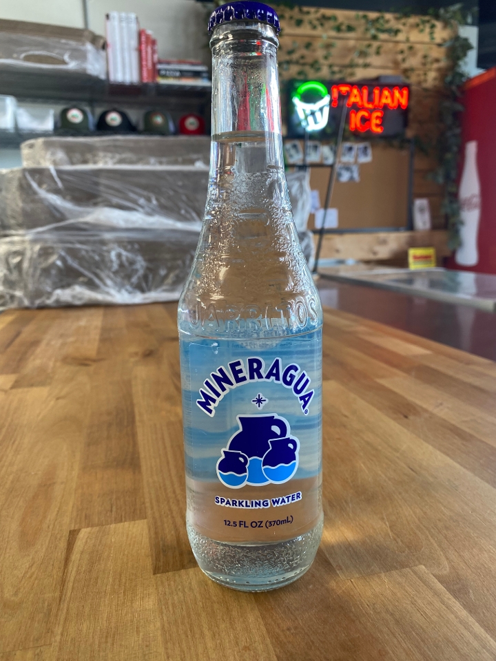 Mineragua Sparkling Water.