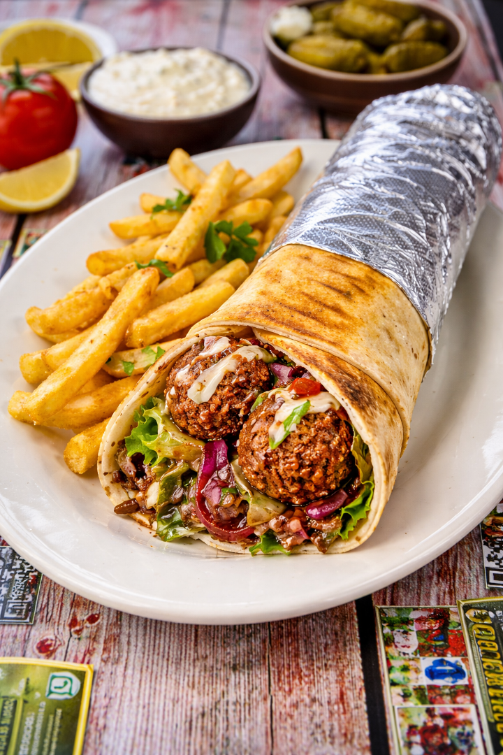 Falafel Wrap.