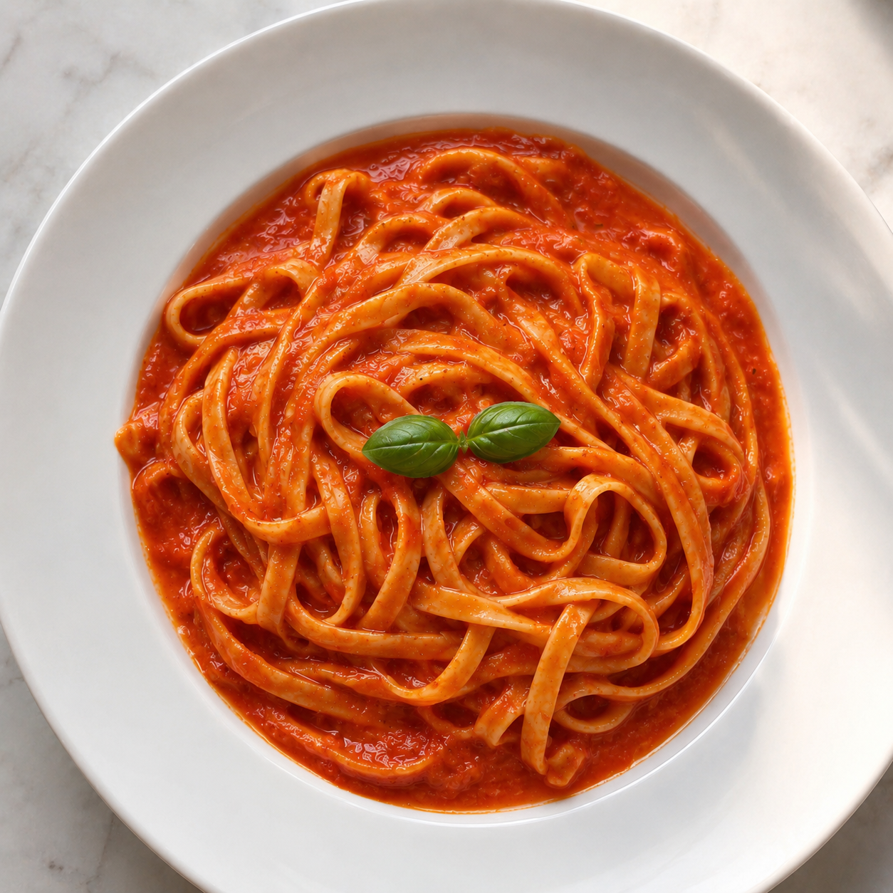 Tagliatelle Tomato Basil.