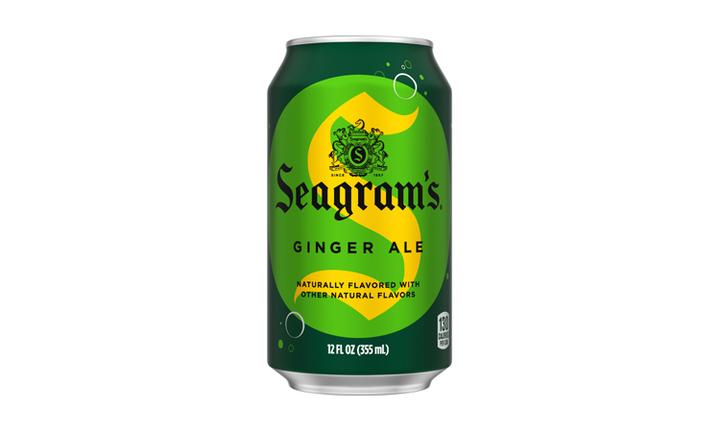 Seagram's Ginger Ale, 12oz Can.