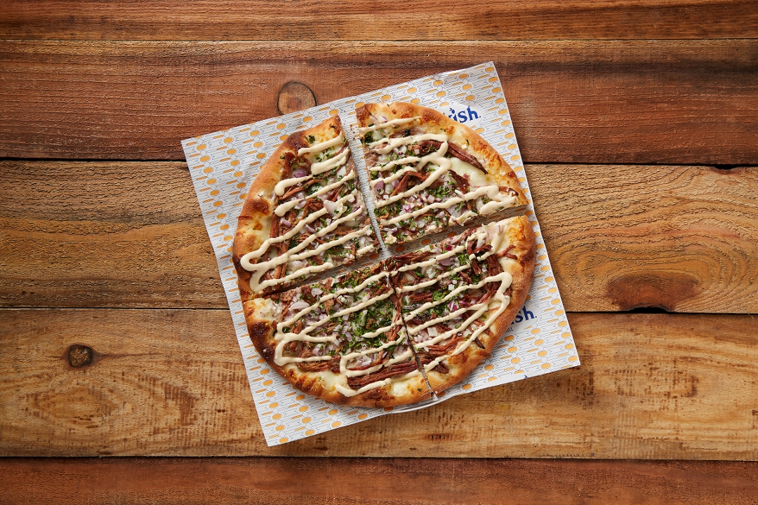 Tri Tip & Cheese Manakish.