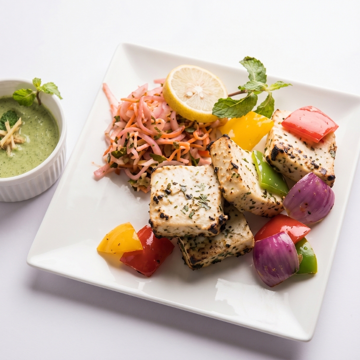 Malai Paneer Tikka.