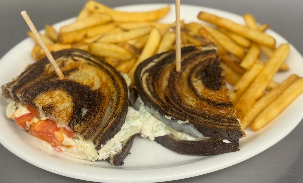 Chicken Salad Melt.