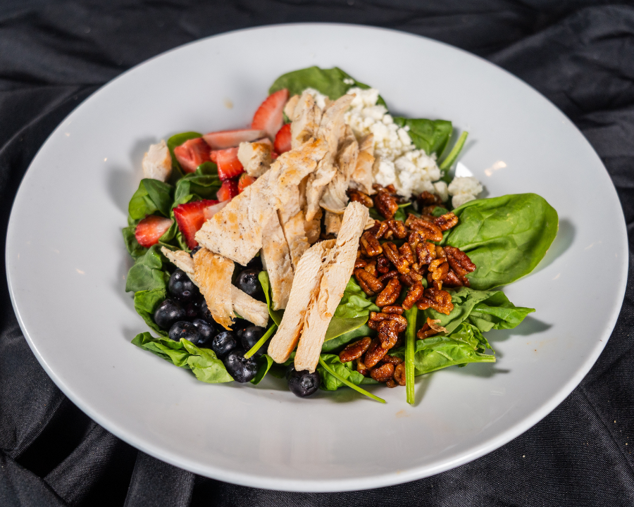 Tad's Berry Pecan Salad.