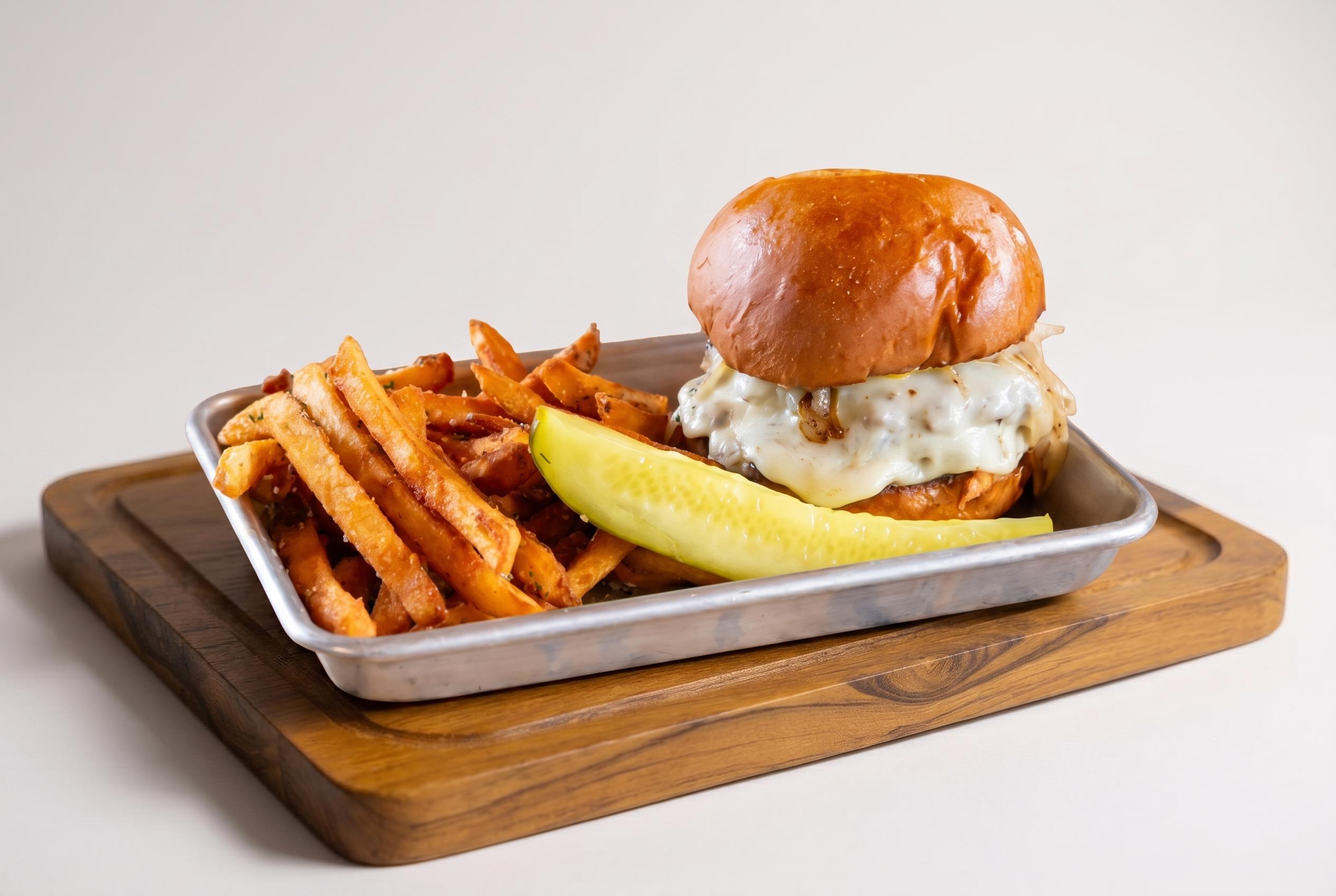 American Cheeseburger.