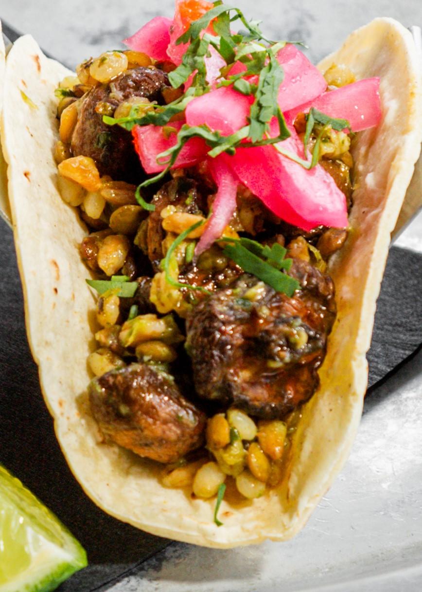 Mushroom Lentil.