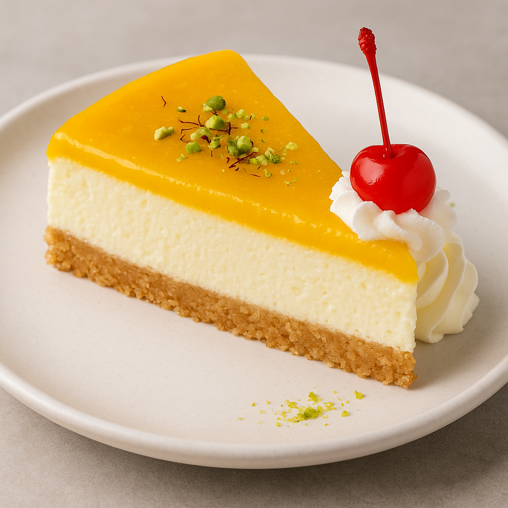 Mango Cheesecake.