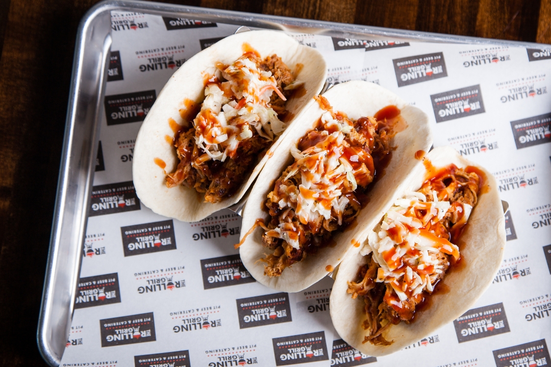 Pulled Pork Tacos.