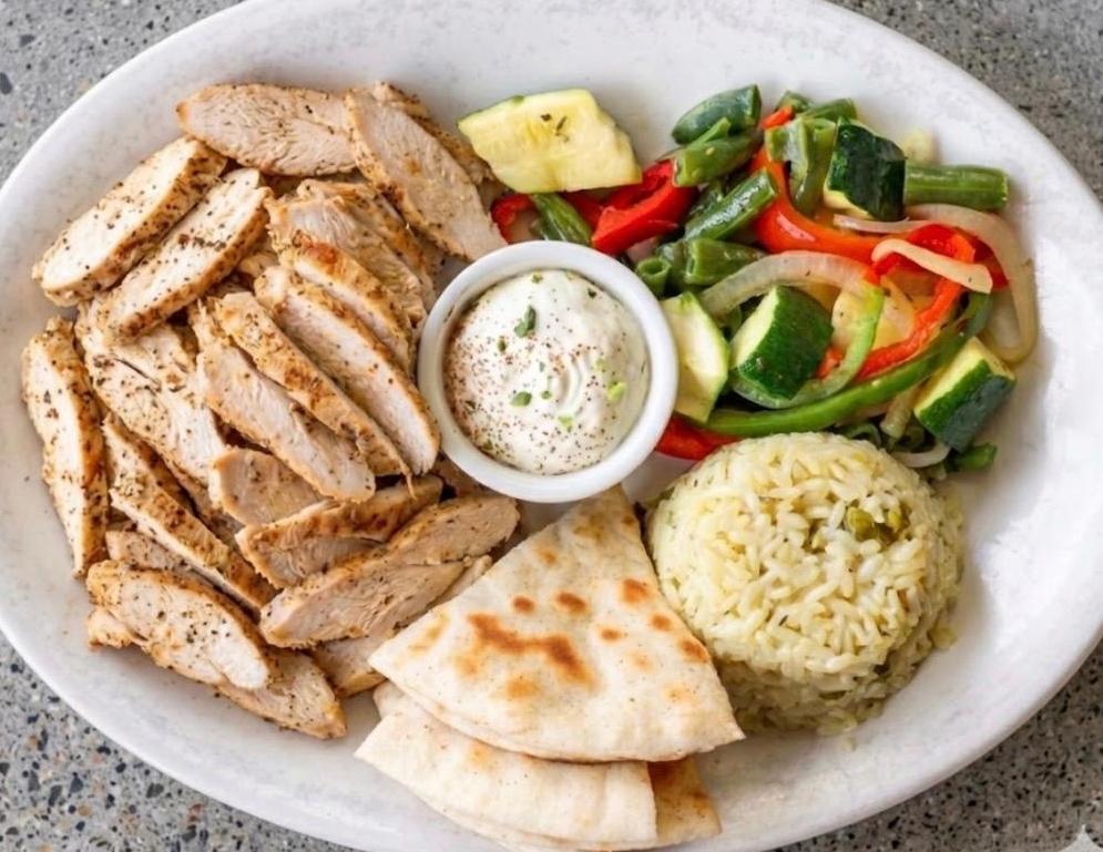 Taverna Platter- Chicken.