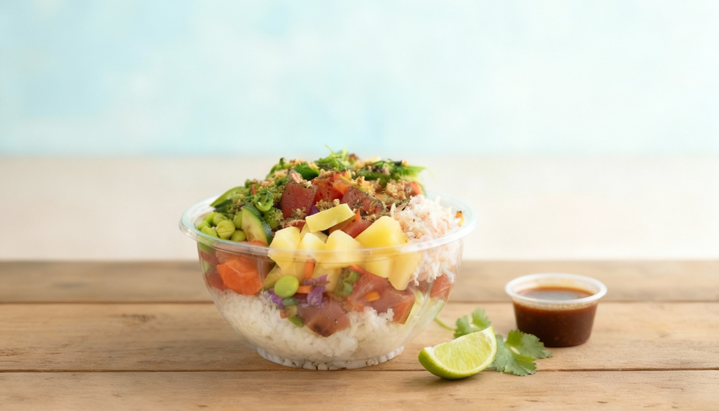 Large Poke Bowl.