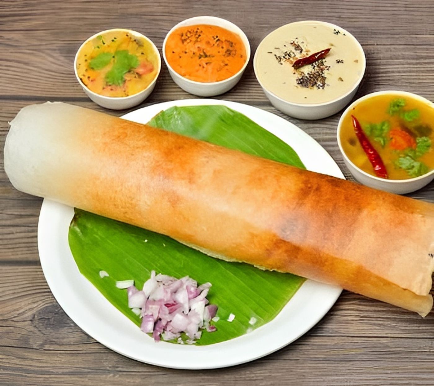 Cheese Chili Dosa.