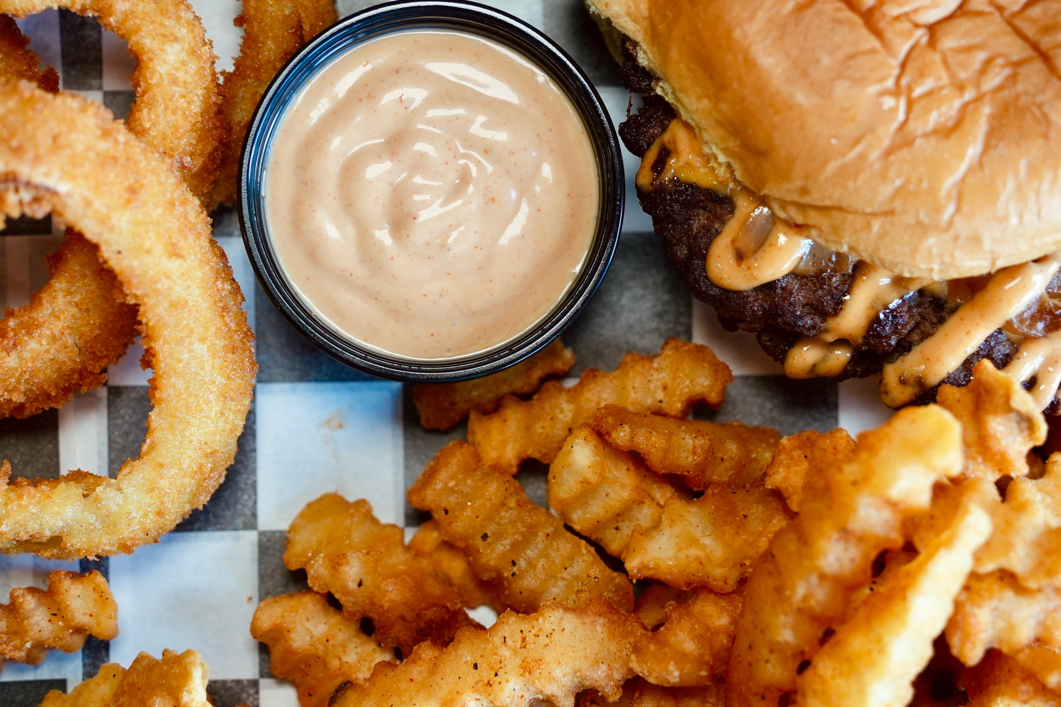Slaw sauce.