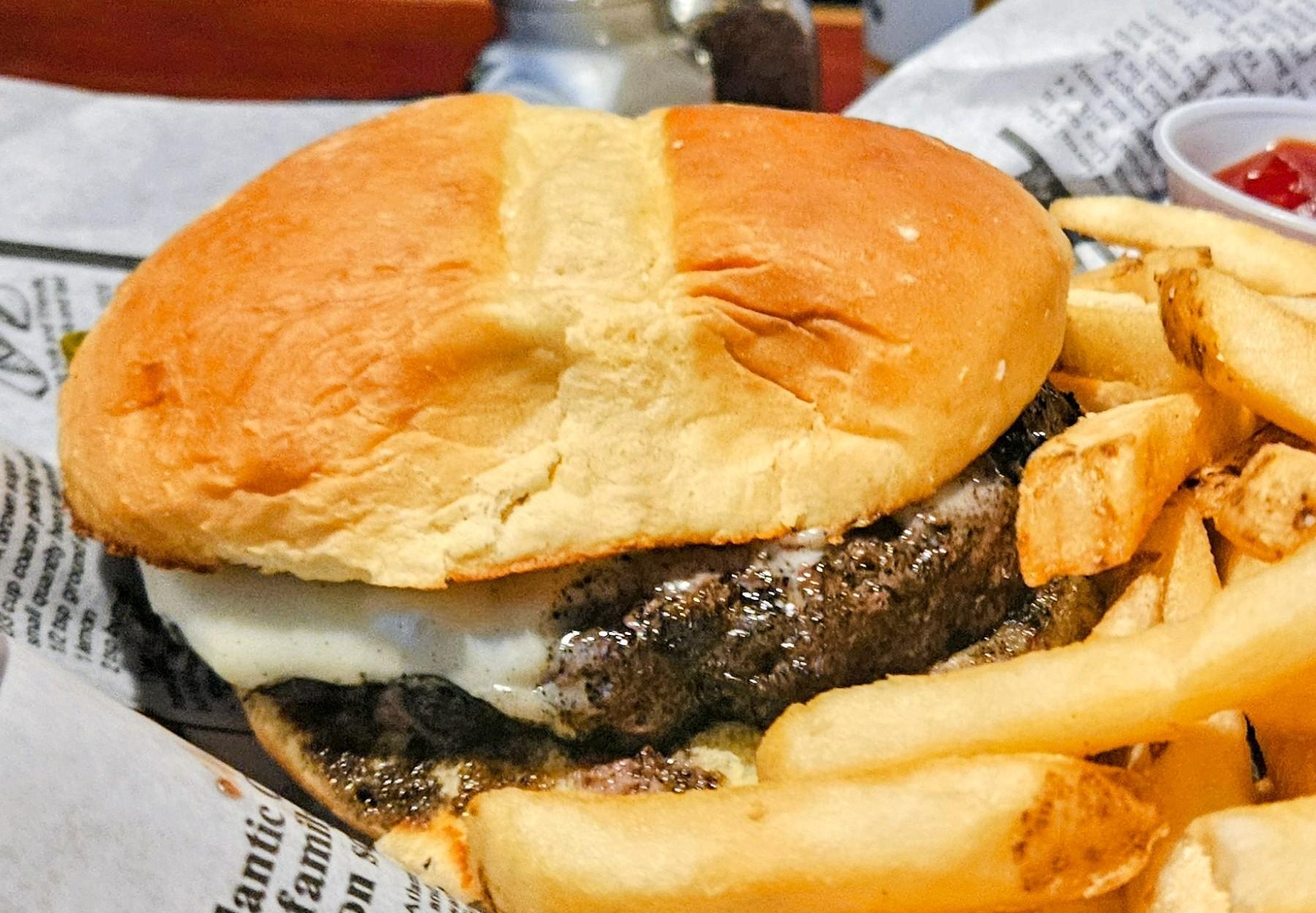 Scally's Burger.