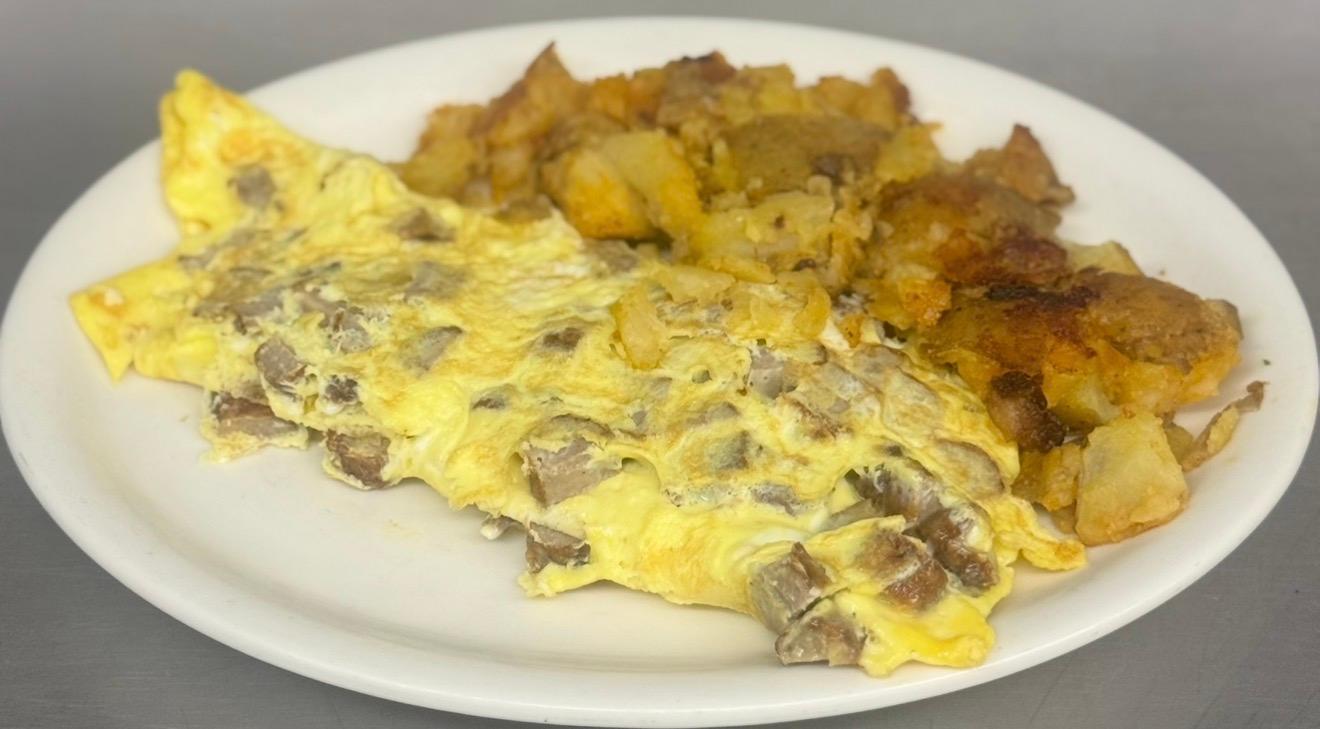 Sausage Omelet.