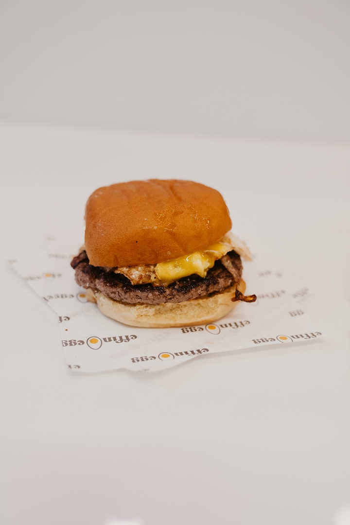 *Breakfast Burger.