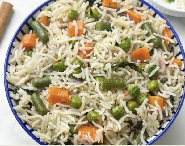 Vegetable Pulao.