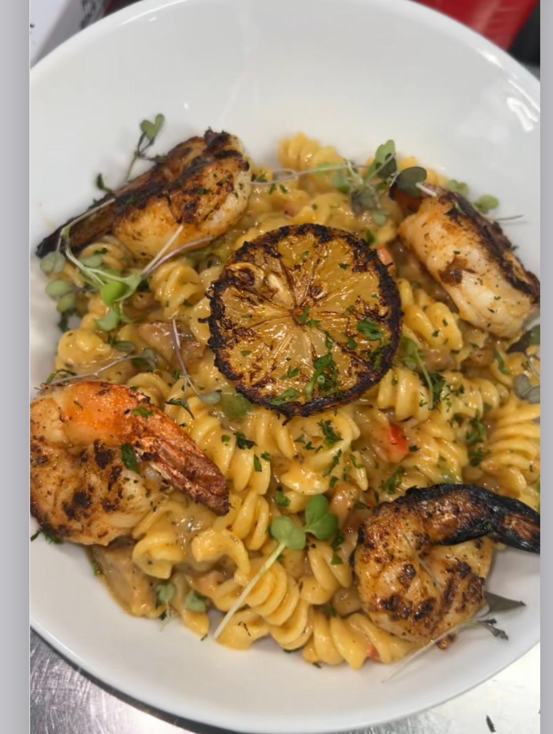 Jerk Chicken Pasta.