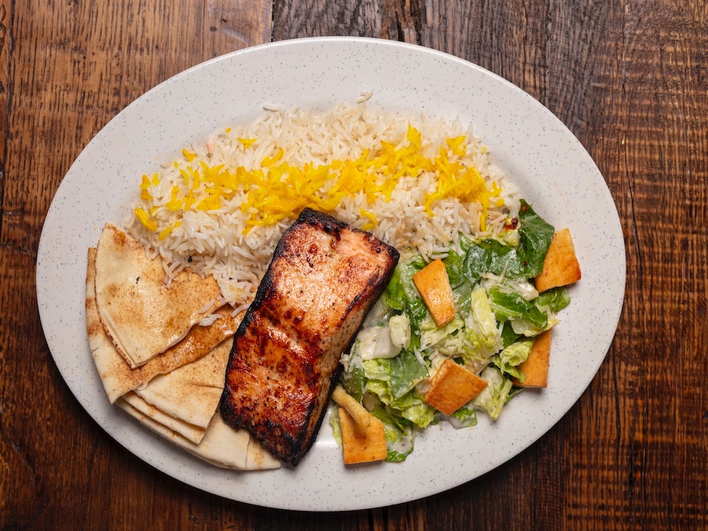 #10) Salmon Plate.