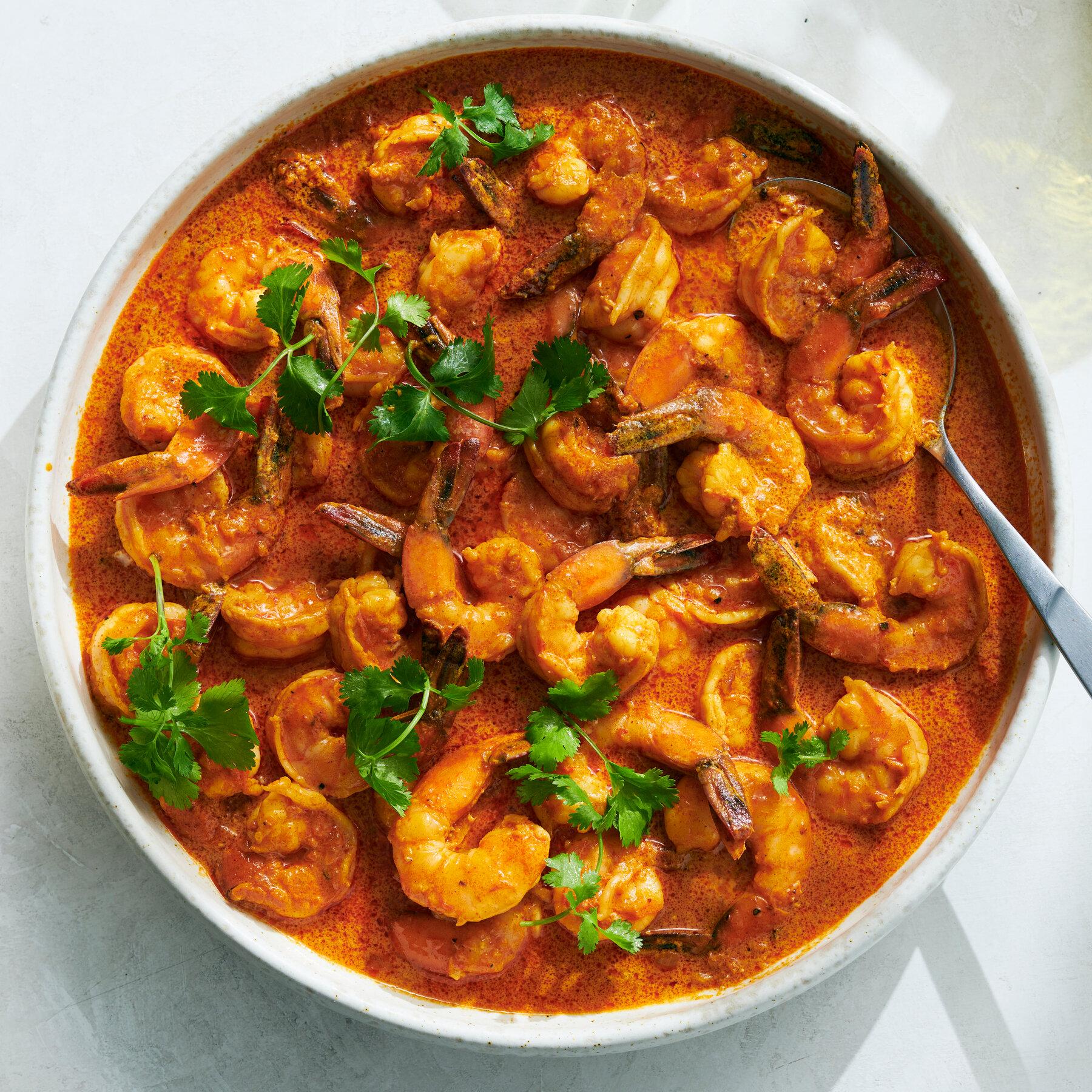 Goan Style Shrimp.