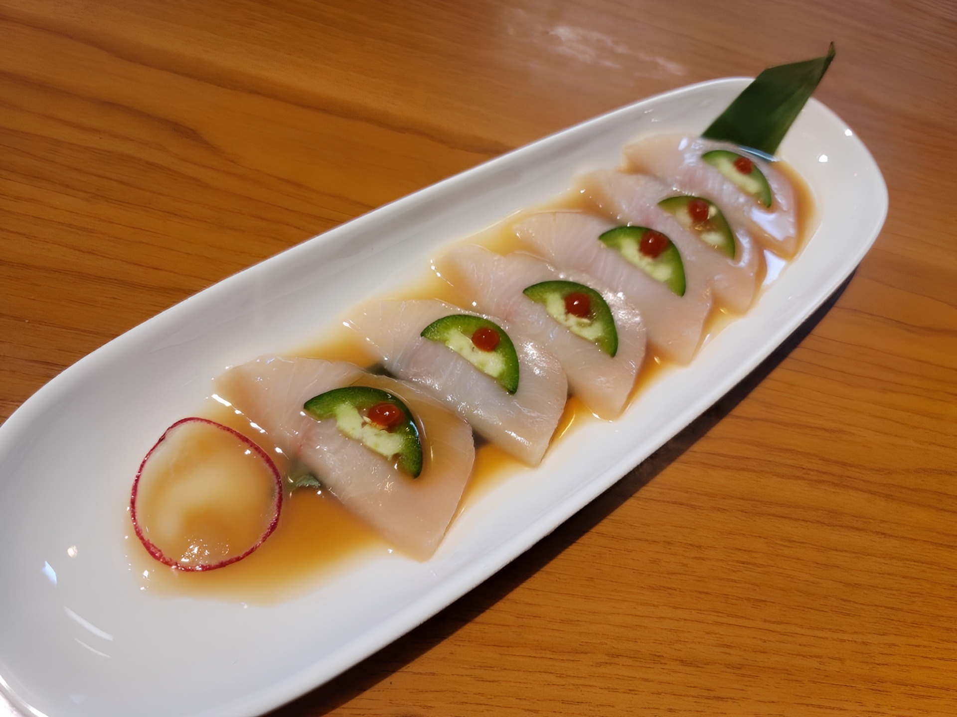 SA13-YELLOWTAIL CARPACCIO.