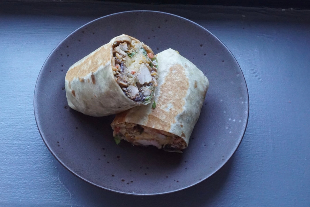 Grilled Chicken Burrito.
