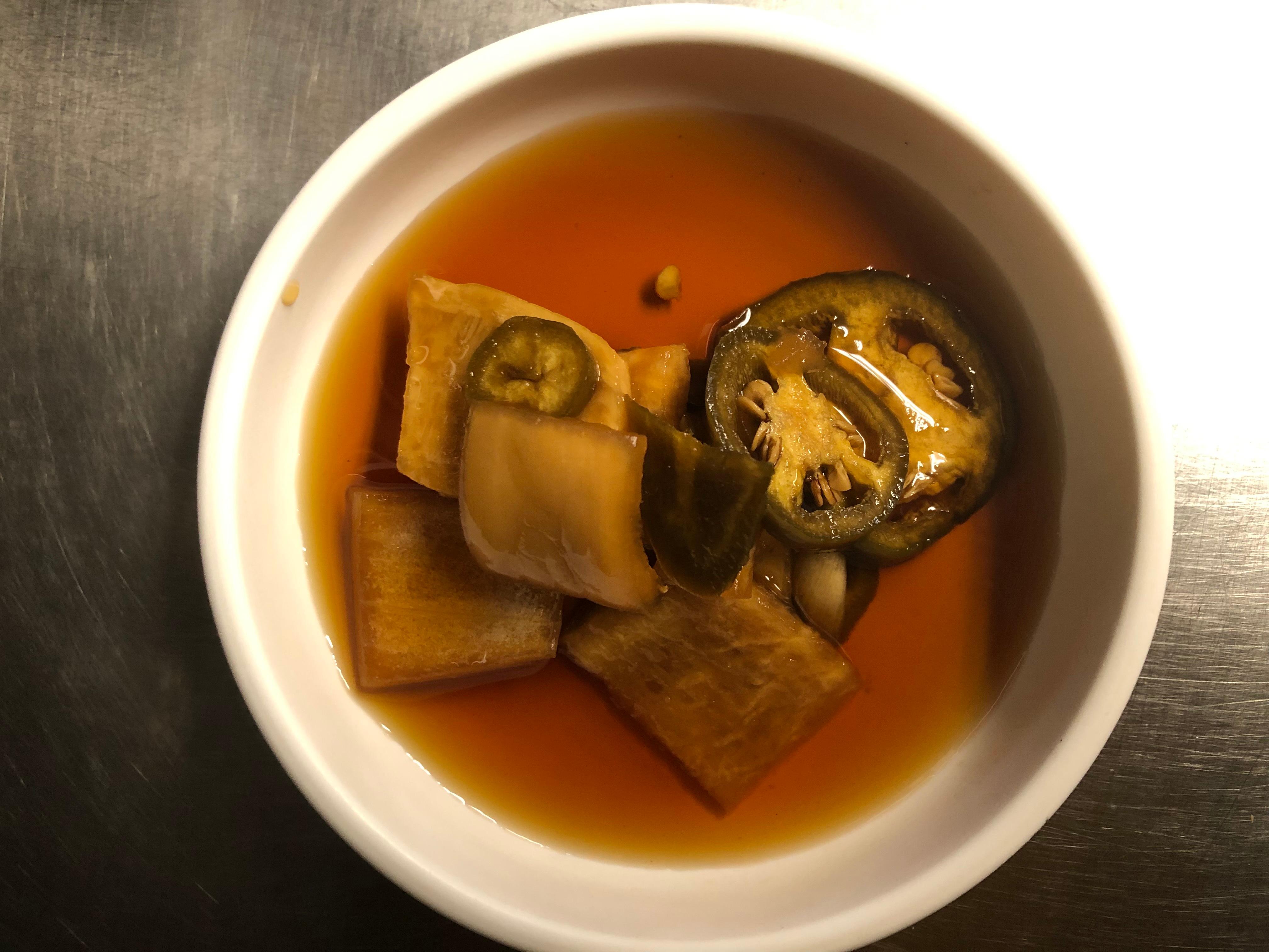 FERMENTED ONIONS & JALAPENOS SIDE.